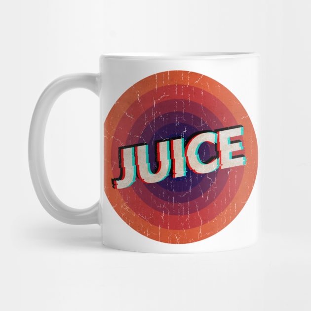 VINTAGE ORANGE CIRCLE - Juice by GLOBALARTWORD